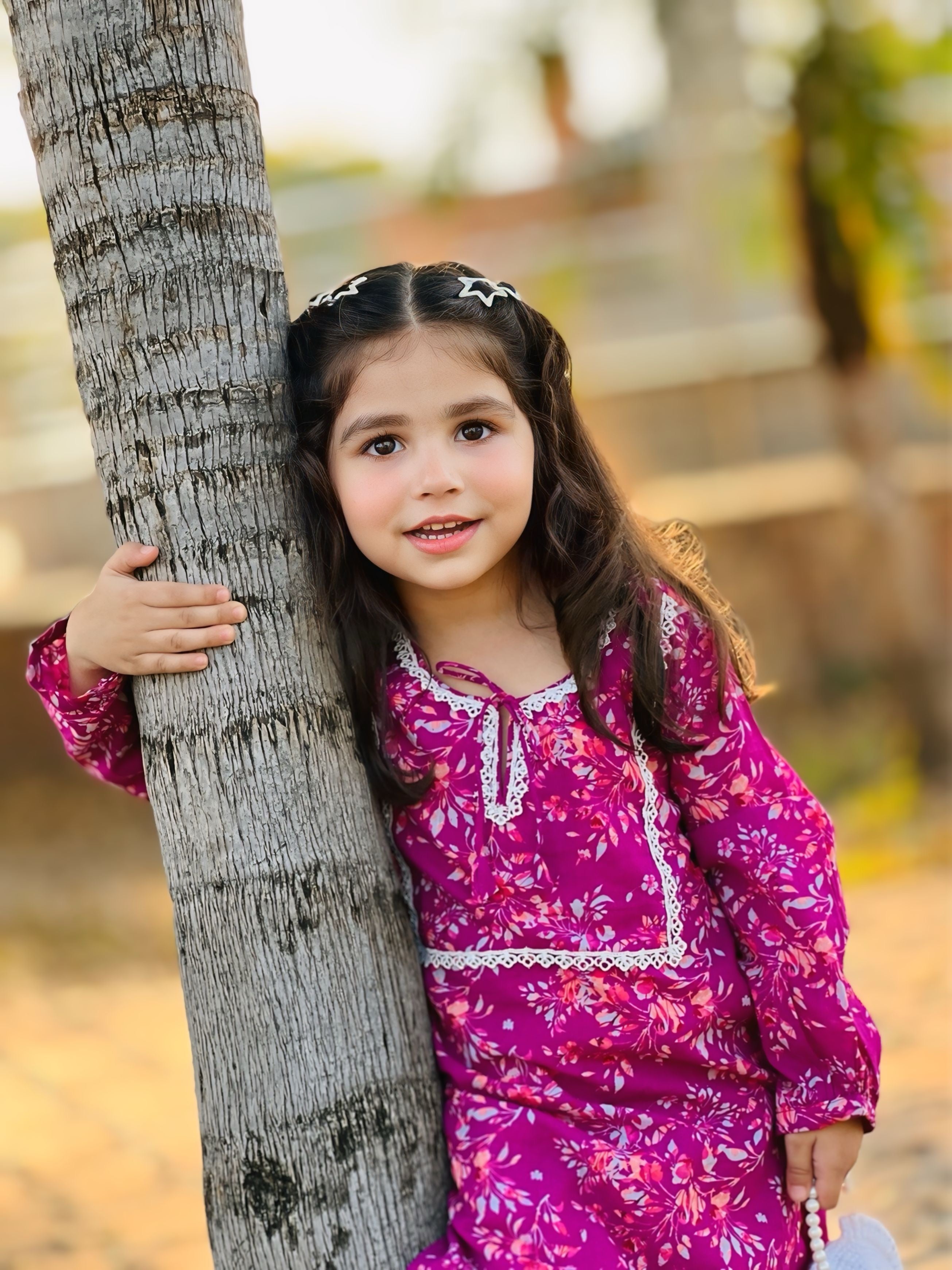 Girls' Pure Lawn Co-Ord Set