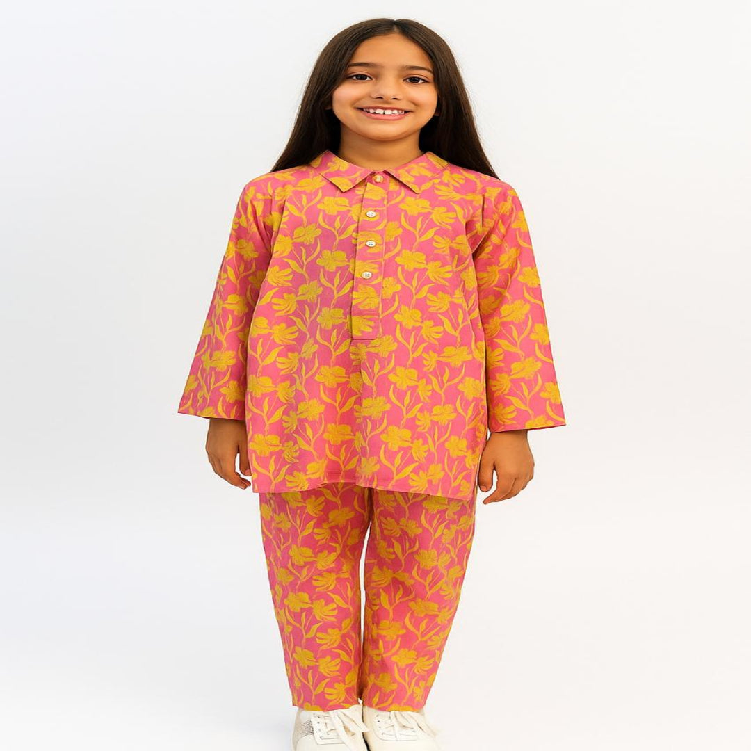 Girls' Lawn Co-Ord Set